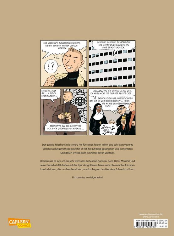 Produktbild: Der Papagei von Batignolles 1: Der enigmatische Monsieur Schmutz