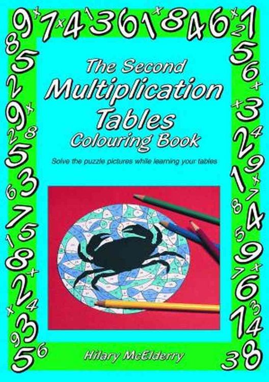 Produktbild: The Second Multiplication Tables Colouring Book