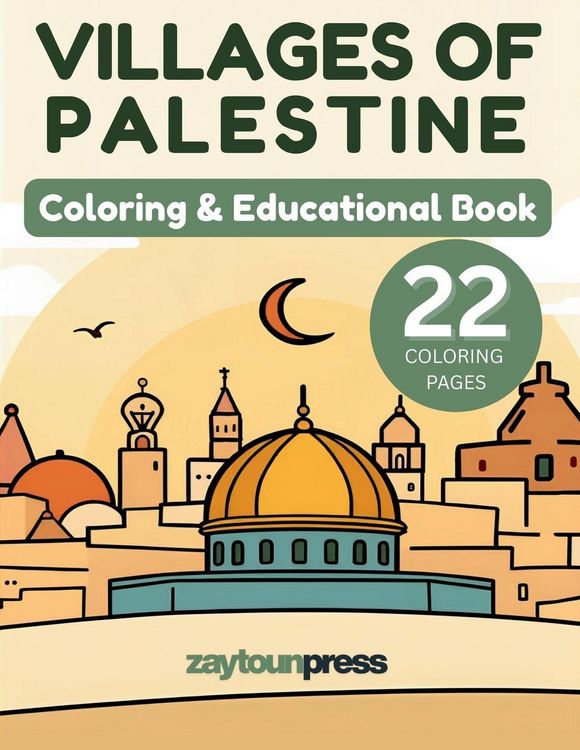 Produktbild: Villages of Palestine - Coloring & Educational Book