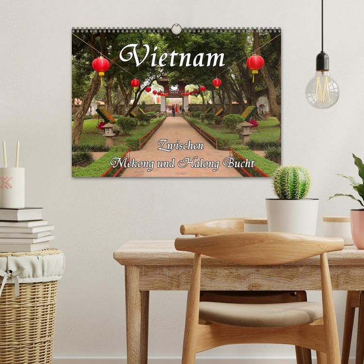 Produktbild: Vietnam - Zwischen Mekong und Halong Bucht (Wandkalender 2026 DIN A3 quer), CALVENDO Monatskalender