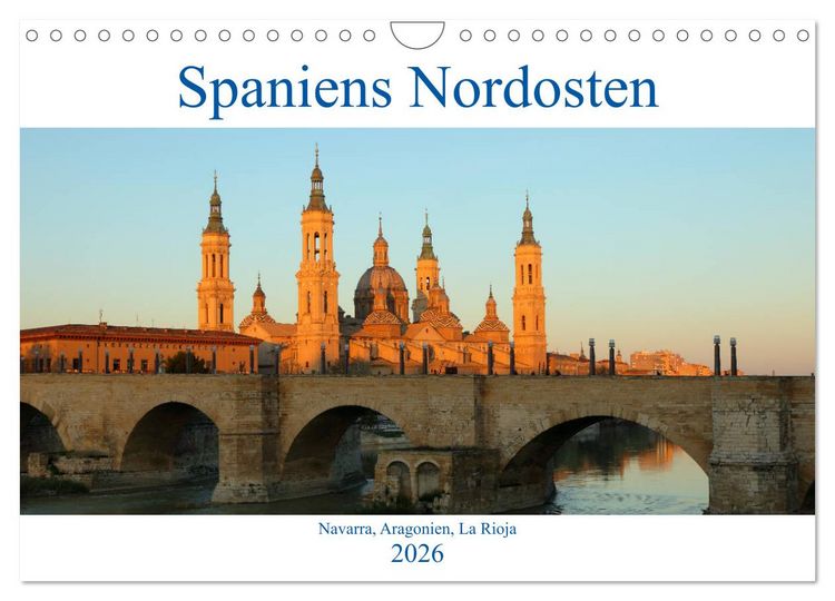 Produktbild: Spaniens Nordosten (Wandkalender 2026 DIN A4 quer), CALVENDO Monatskalender