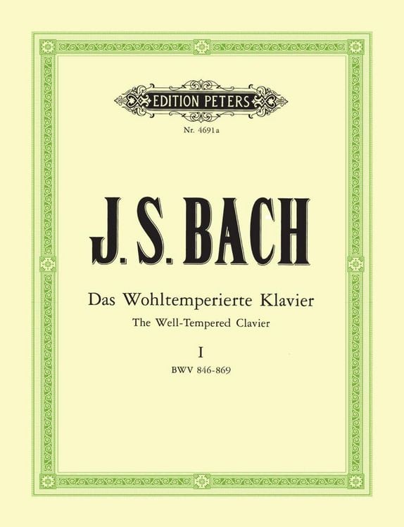 Produktbild: Das Wohltemperierte Klavier - Teil 1 BWV 846-869