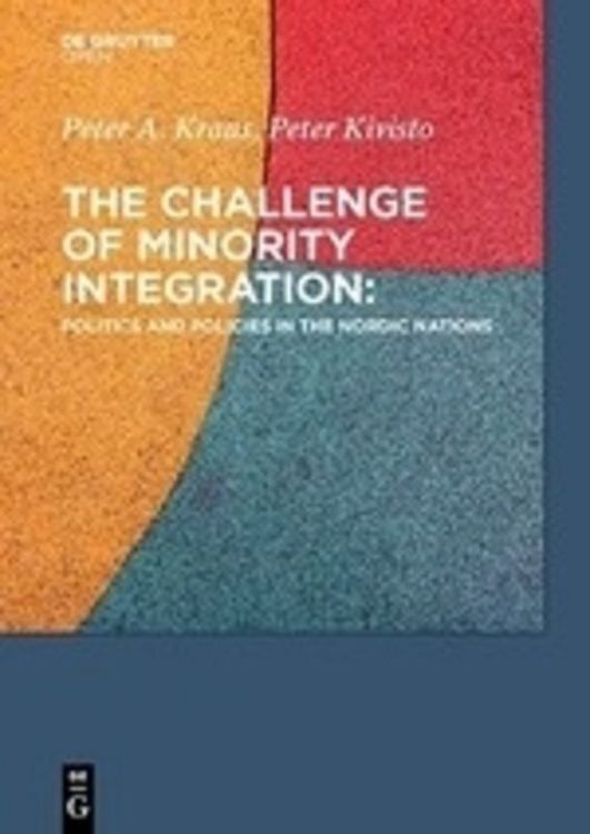 Produktbild: The Challenge of Minority Integration