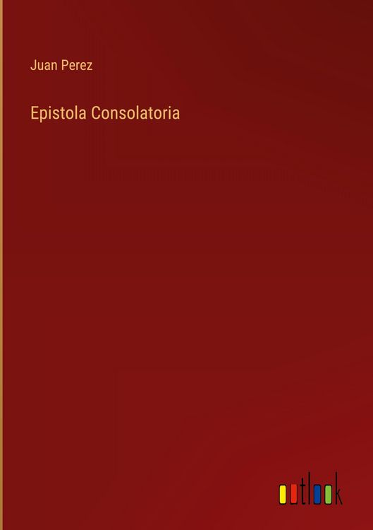 Produktbild: Epistola Consolatoria