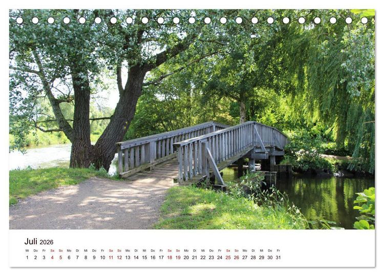Produktbild: Bad Schwartau (Tischkalender 2026 DIN A5 quer), CALVENDO Monatskalender