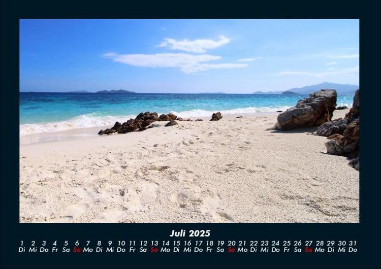 Produktbild: Str&auml;nde der Welt 2025 Fotokalender DIN A4