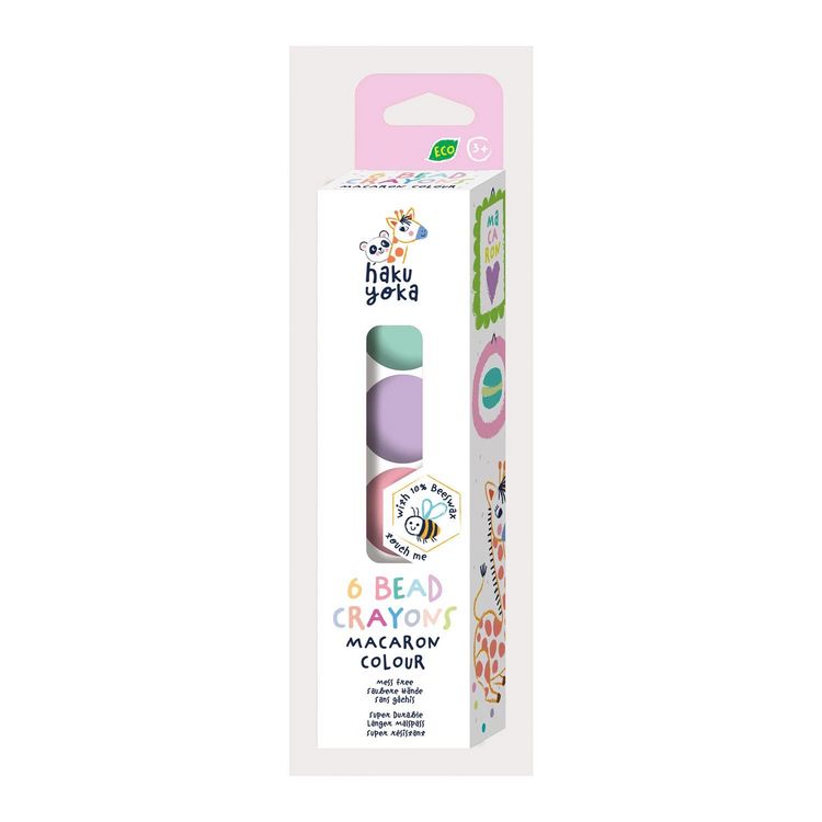 Produktbild: HAKUYOKA - Wachsmalkreide Kugel Pastell