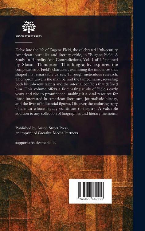 Produktbild: Eugene Field, a Study in Heredity and Contradictions