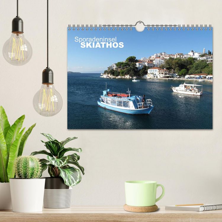 Produktbild: Sporadeninsel Skiathos (Wandkalender 2026 DIN A4 quer), CALVENDO Monatskalender