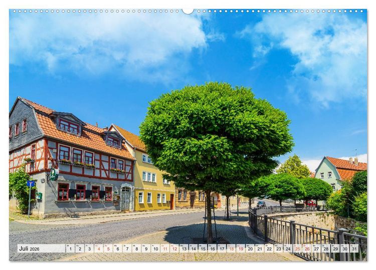 Produktbild: Bad Langensalza Impressionen (hochwertiger Premium Wandkalender 2026 DIN A2 quer), Kunstdruck in Hochglanz