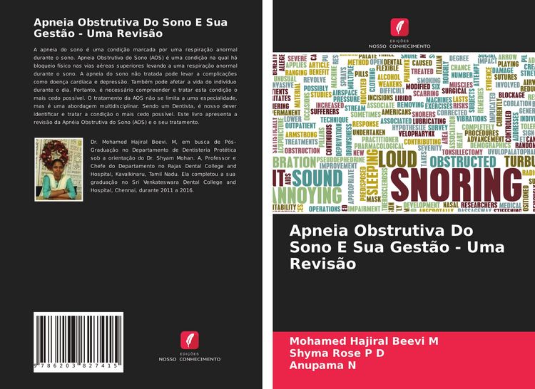 Produktbild: Apneia Obstrutiva Do Sono E Sua Gest&atilde;o - Uma Revis&atilde;o