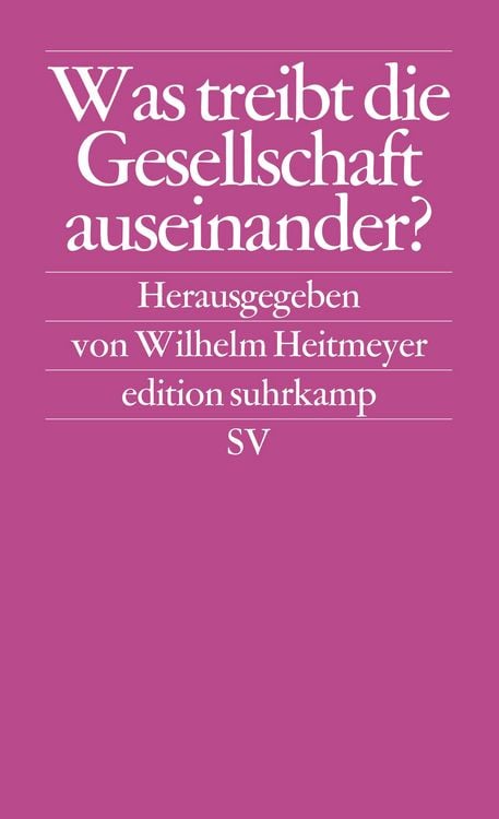 Bild vom Artikel Was treibt die Gesellschaft auseinander? vom Autor Wilhelm Heitmeyer