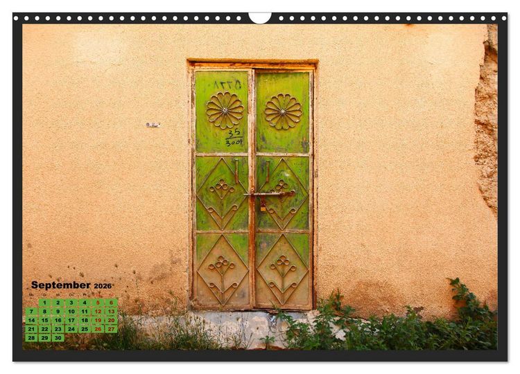 Produktbild: OMAN - Farbenfrohe orientalische T&uuml;ren (Wandkalender 2026 DIN A3 quer), CALVENDO Monatskalender