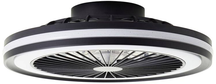 Produktbild: Brilliant G99280/06 Palmero LED-Deckenleuchte mit Ventilator LED-Modul 40W Schwarz