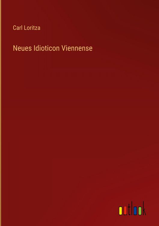 Produktbild: Neues Idioticon Viennense