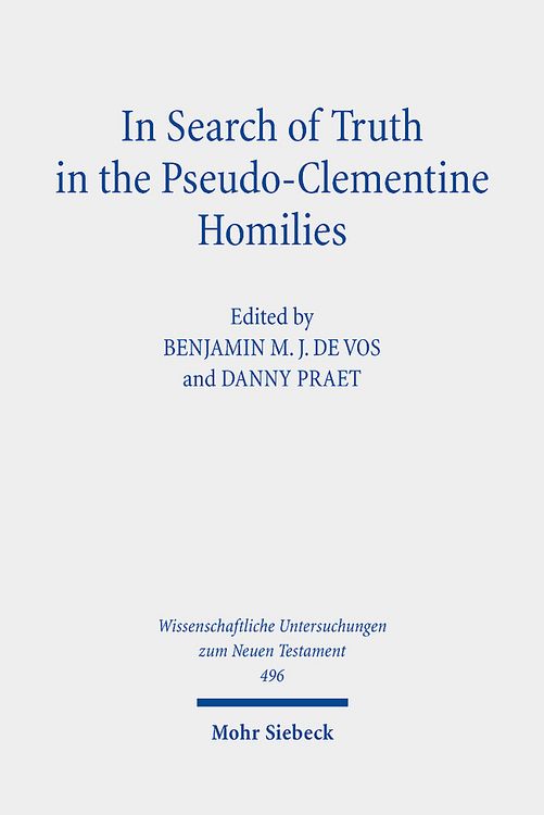 Produktbild: In Search of Truth in the Pseudo-Clementine Homilies