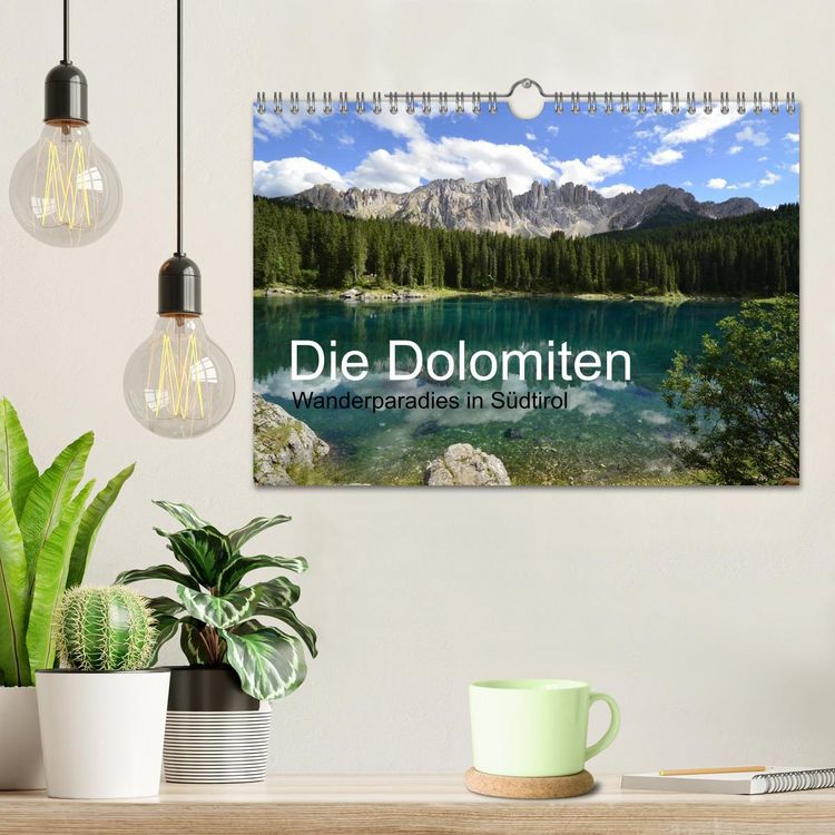 Produktbild: Die Dolomiten &ndash; Wanderparadies in S&uuml;dtirol (Wandkalender 2026 DIN A4 quer), CALVENDO Monatskalender