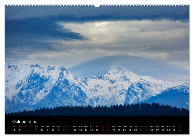 Produktbild: Mountains of Slovenia (High Quality Premium Wall Calendar 2026 DIN A2 landscape),CALVENDO 12 Month Wall Calendar