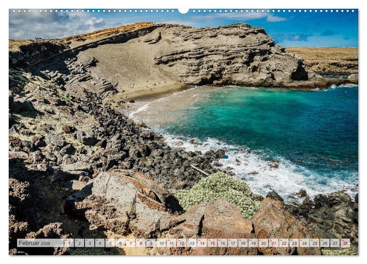 Produktbild: Aloha Hawaii (hochwertiger Premium Wandkalender 2026 DIN A2 quer), Kunstdruck in Hochglanz