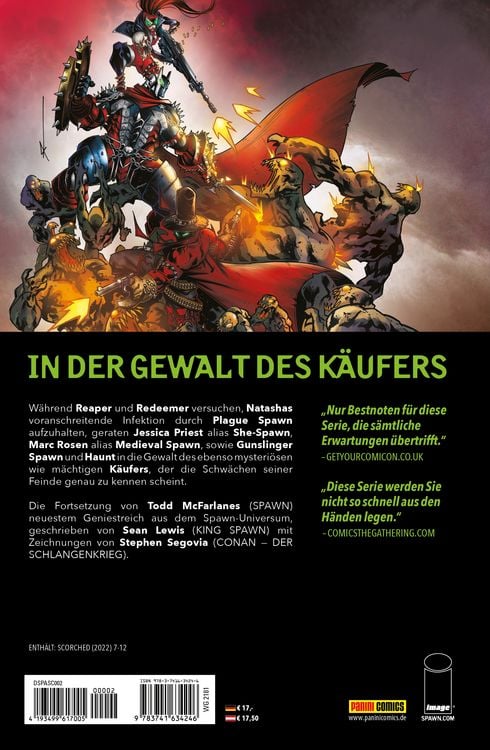 Produktbild: Scorched (aus dem Spawn-Universum)