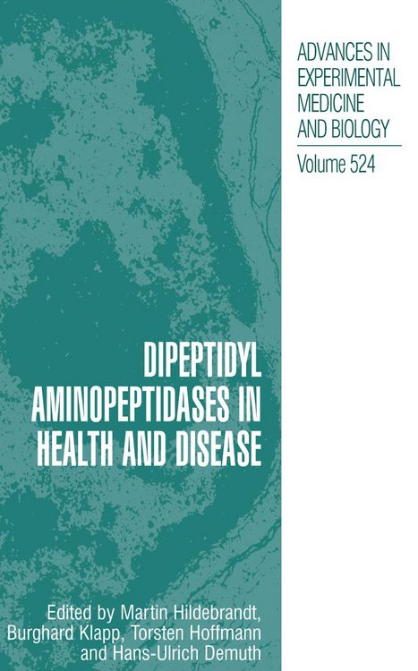 Produktbild: Dipeptidyl Aminopeptidases in Health and Disease