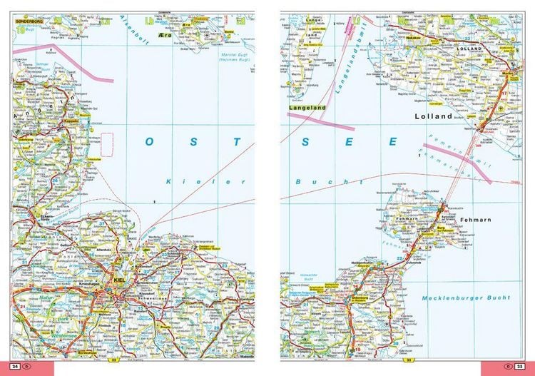 Produktbild: Falk Stra&szlig;enatlas 2026/2027 Deutschland, Schweiz, &Ouml;sterreich 1:300.000