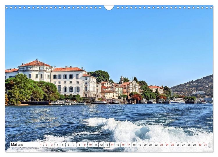 Produktbild: Piemont - Norditaliens stille Sch&ouml;nheit (Wandkalender 2026 DIN A3 quer), CALVENDO Monatskalender