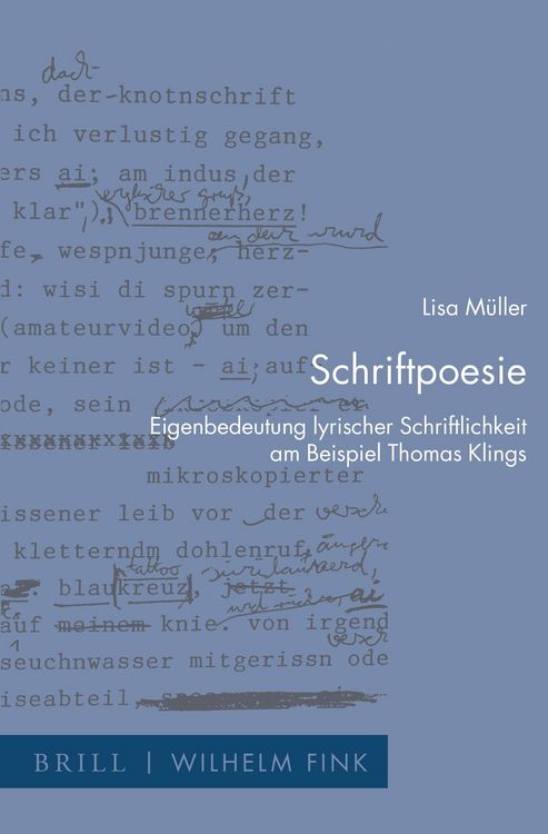 Produktbild: Schriftpoesie