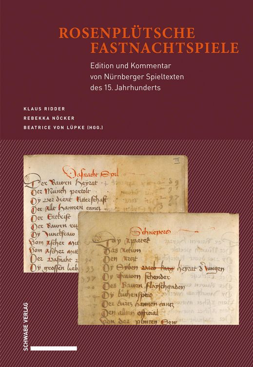Produktbild: Rosenpl&uuml;tsche Fastnachtspiele