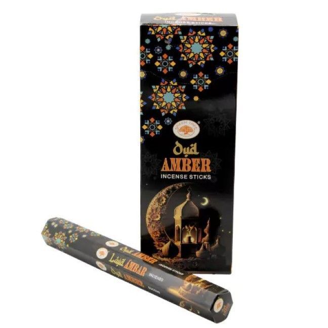 Produktbild: R&auml;ucherst&auml;bchen Green Tree "Oud Amber" 20St.