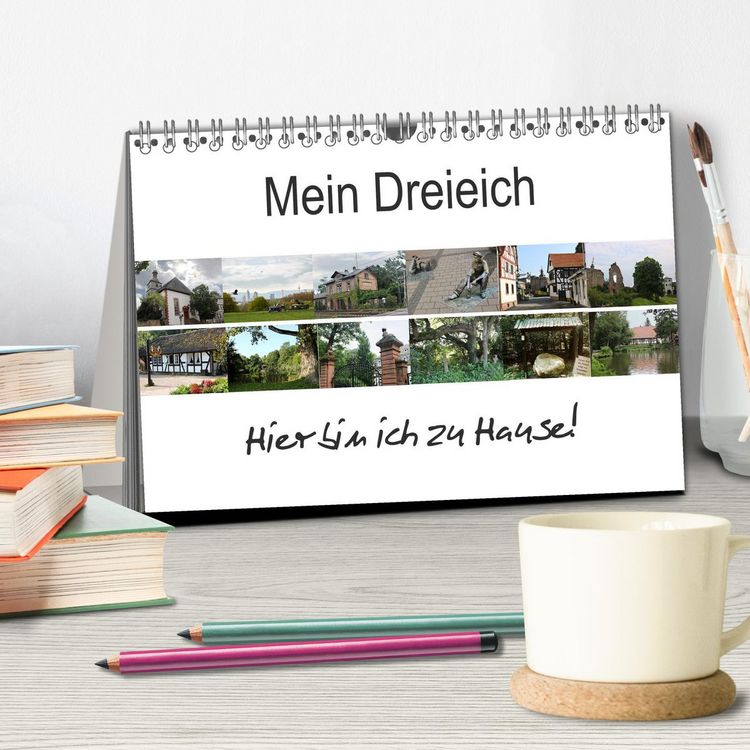 Produktbild: Mein Dreieich (Tischkalender 2026 DIN A5 quer), CALVENDO Monatskalender