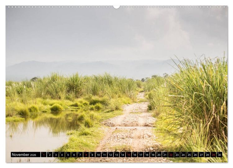 Produktbild: Lichtmomente - Eine Reise durch Nepal (hochwertiger Premium Wandkalender 2026 DIN A2 quer), Kunstdruck in Hochglanz