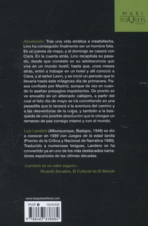 Produktbild: Absoluci&oacute;n