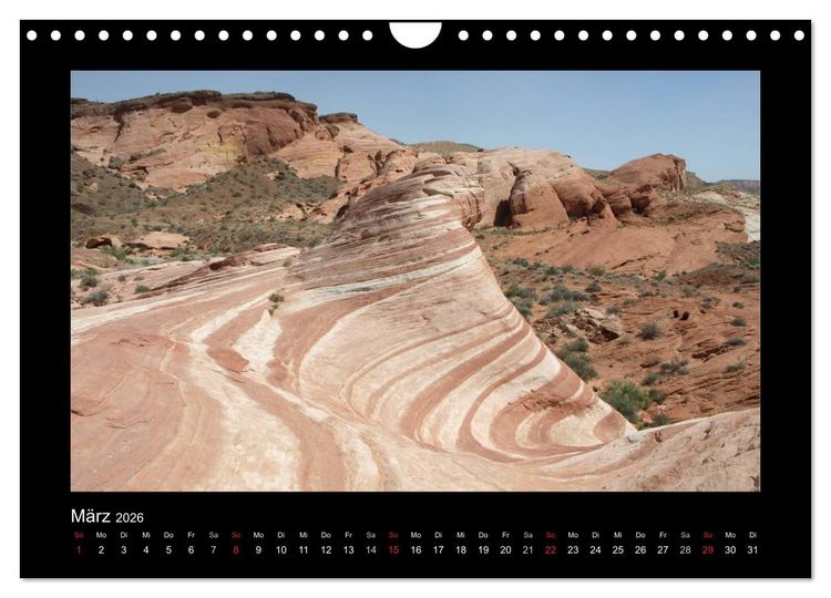Produktbild: Amerikas wilder Westen (Wandkalender 2026 DIN A4 quer), CALVENDO Monatskalender