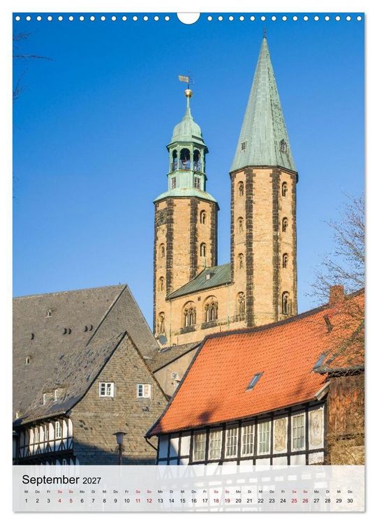 Produktbild: Goslar - Kaiserstadt und Welterbe (Wandkalender 2027 DIN A3 hoch), CALVENDO Monatskalender