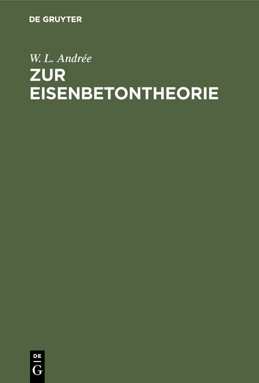 Produktbild: Zur Eisenbetontheorie