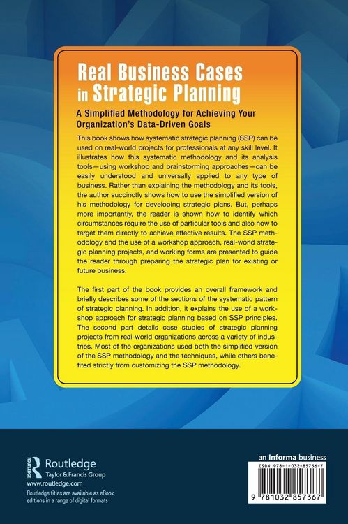 Produktbild: Real Business Cases in Strategic Planning