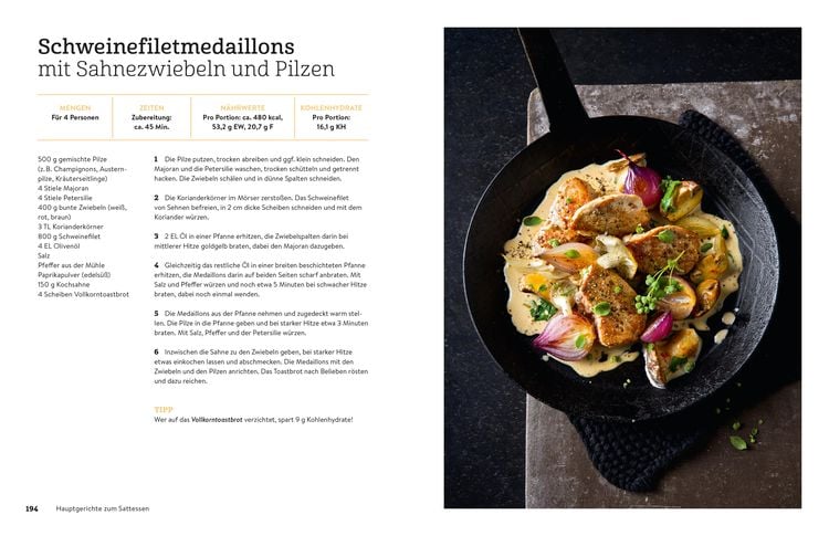 Das große No Carb-Kochbuch