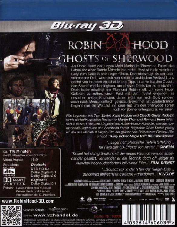 Produktbild: Robin Hood - Ghosts of Sherwood - Uncut