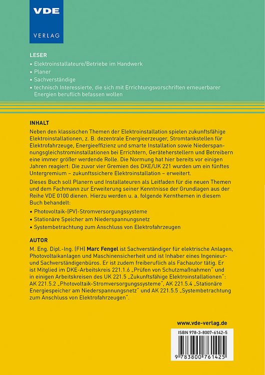 Produktbild: Die zukunftssichere Elektroinstallation