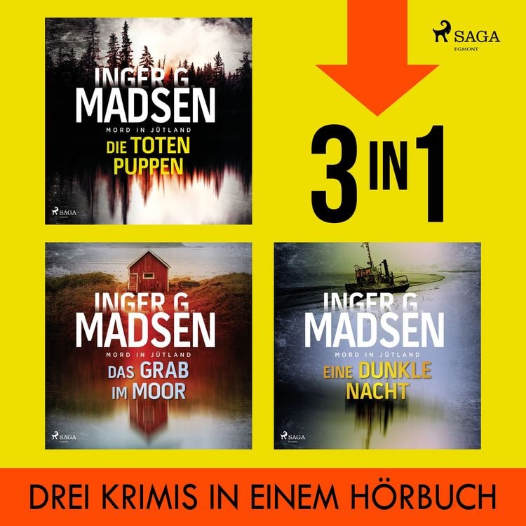 Produktbild: Die toten Puppen, Das Grab im Moor & Eine dunkle Nacht