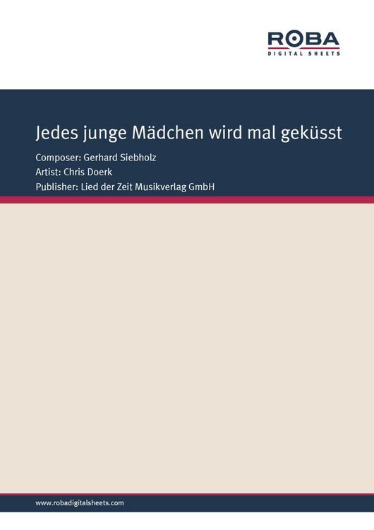 Produktbild: Jedes junge M&auml;dchen wird mal gek&uuml;sst