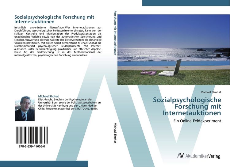 Produktbild: Sozialpsychologische Forschung mit Internetauktionen