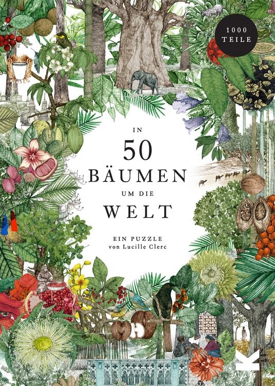 Produktbild: In 50 B&auml;umen um die Welt