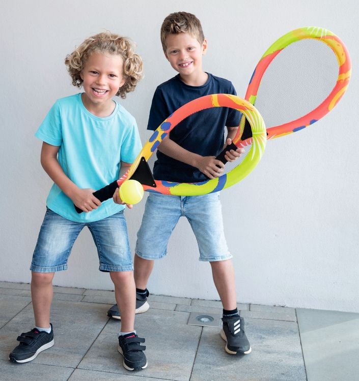 Produktbild: Outdoor active Jumbo-Schläger Set mit Bälle, Länge 67 cm