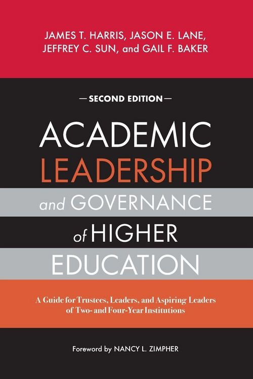 Produktbild: Academic Leadership and Governance of Higher Education