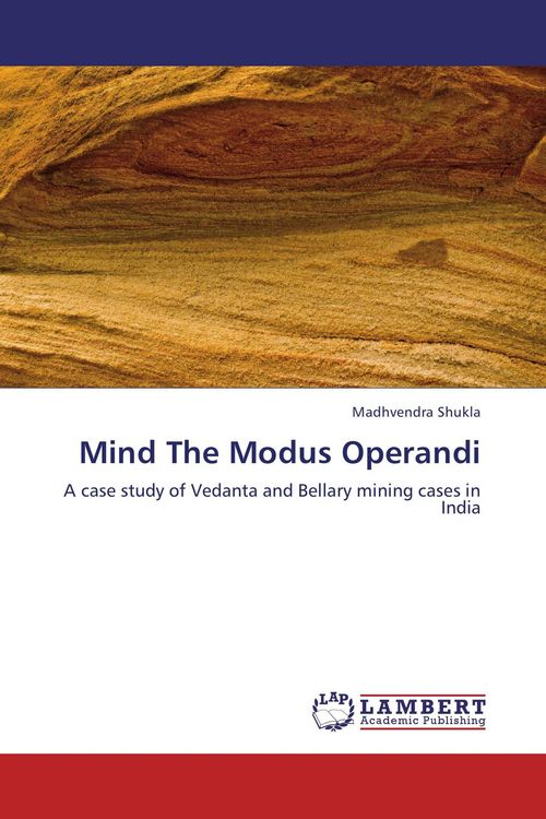 Produktbild: Mind The Modus Operandi