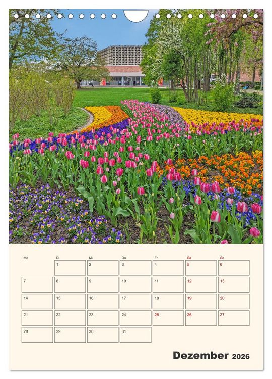 Produktbild: Chemnitz Kulturhauptstadt Terminplaner (Wandkalender 2026 DIN A4 hoch), CALVENDO Monatskalender