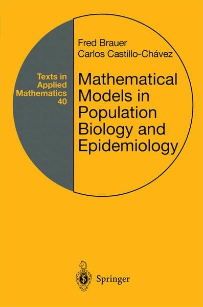 Produktbild: Mathematical Models in Population Biology and Epidemiology