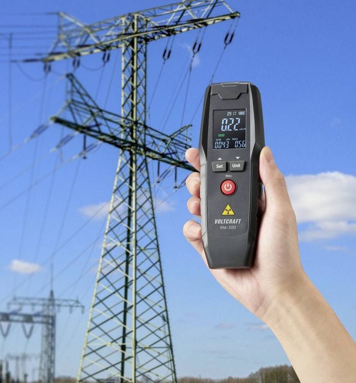 Produktbild: VOLTCRAFT RM-300 Geigerz&auml;hler Strahlung: Beta, Gamma, R&ouml;ntgen akustischer Warnton